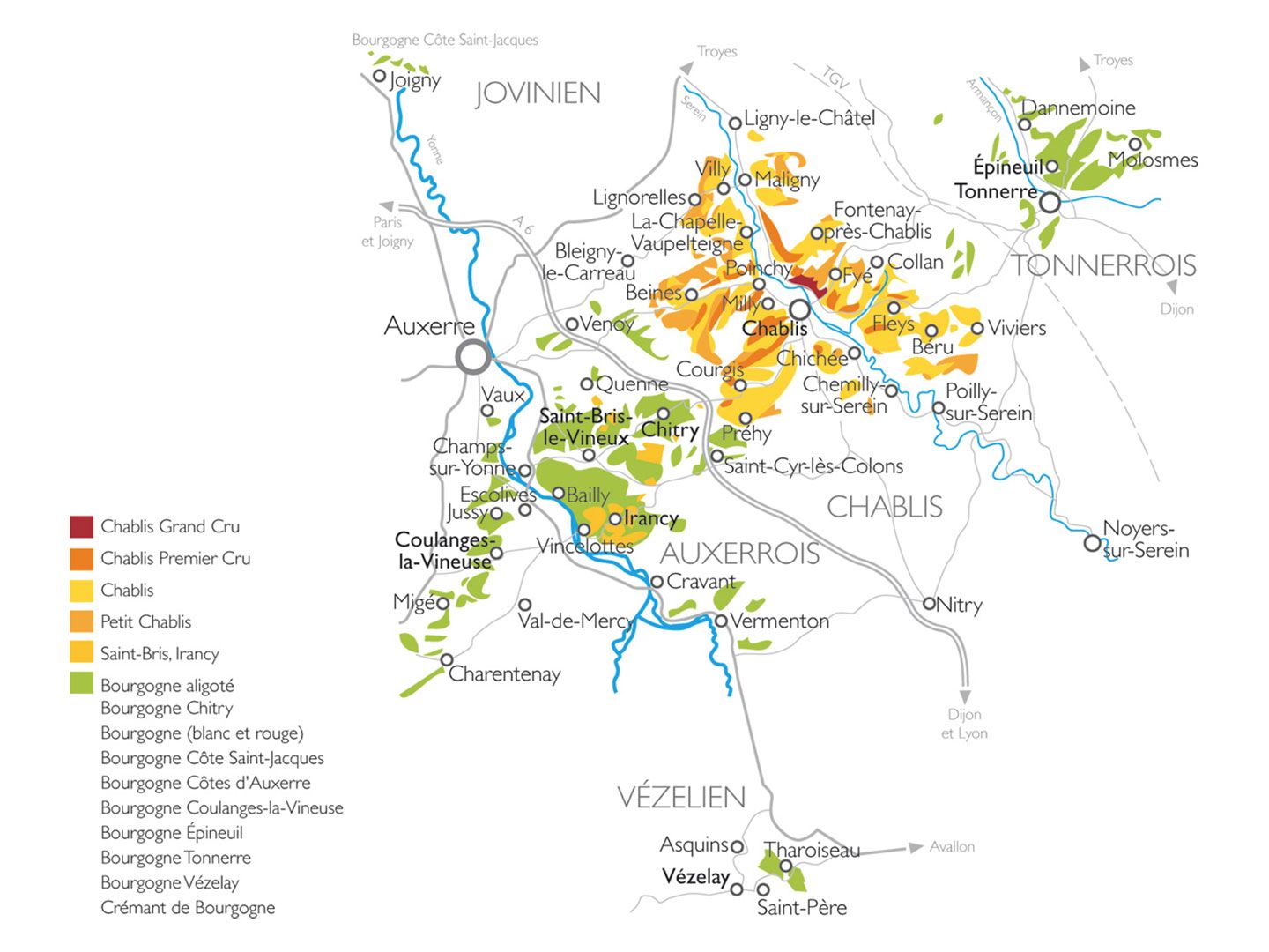 Bourgogne Tonnerre, saiba mais sobre essa região da Borgonha