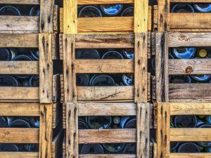 A importância da reciclagem das garrafas de vinho